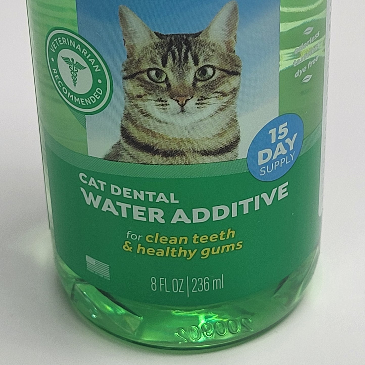 TROPICLEAN (3 PACK) Fresh Breath Fights Plaque & Tartar Cat Dental Water Additive 8 oz