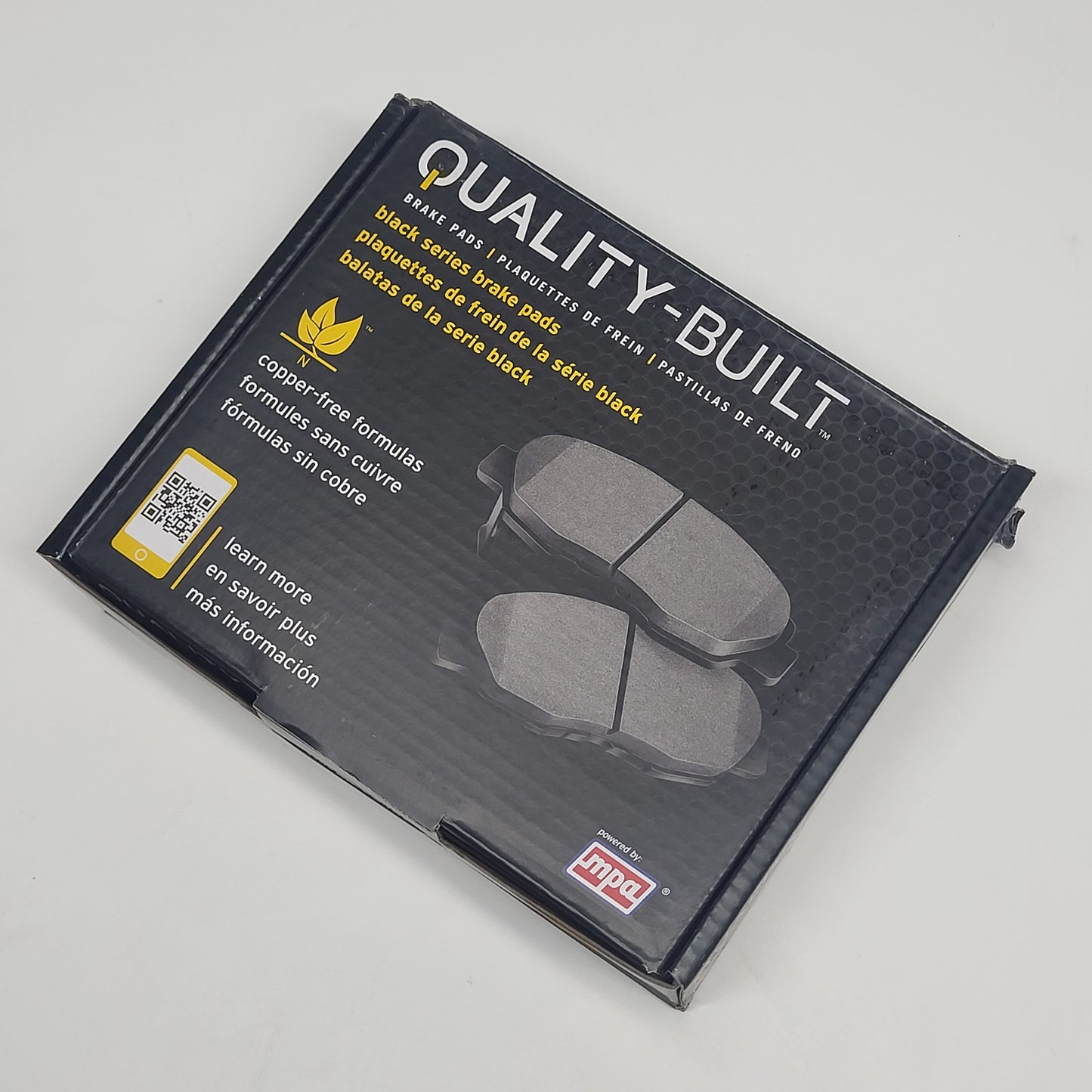 QUALITY-BUILT Ceramic Disc Brake Pad Set Black Rear 1003-1337C