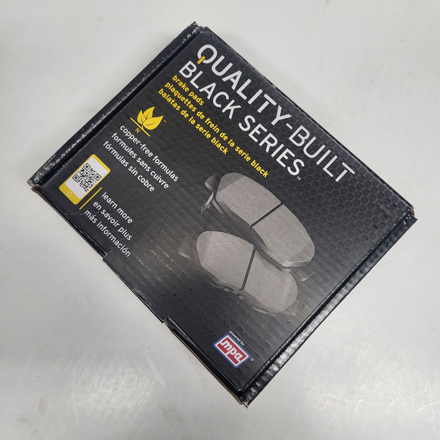 QUALITY-BUILT Ceramic Disc Brake Pad Set Black Rear 1003-1989C