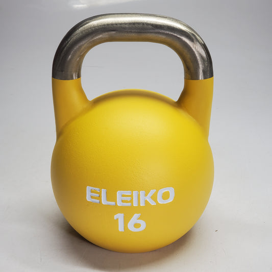 ELEIKO Competition Weightlifting Kettlebell 16 KG (35.27 lbs) Yellow 3085430