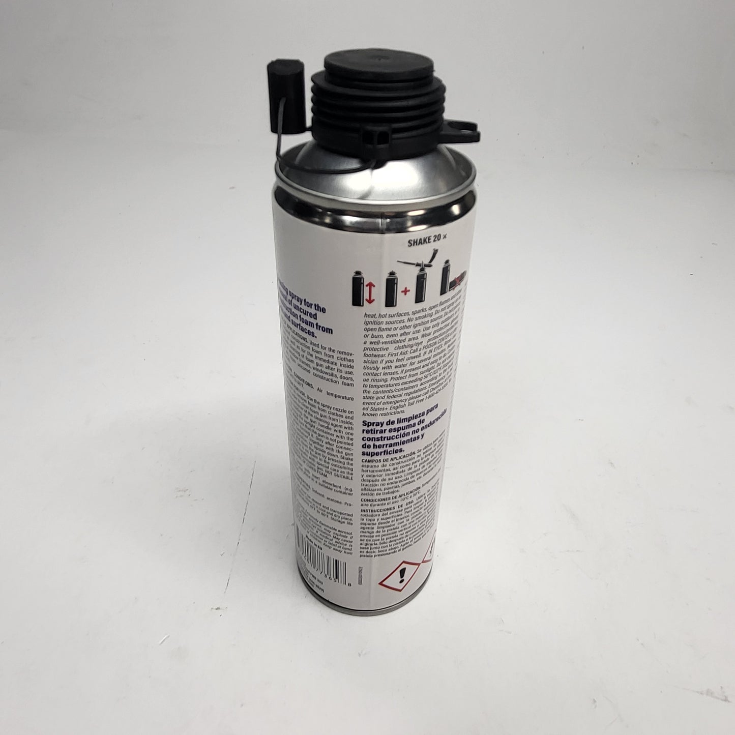 GOMAMAX (3 PACK) Uncured Construction Foam Cleaner Removal Spray Cans 15.6oz