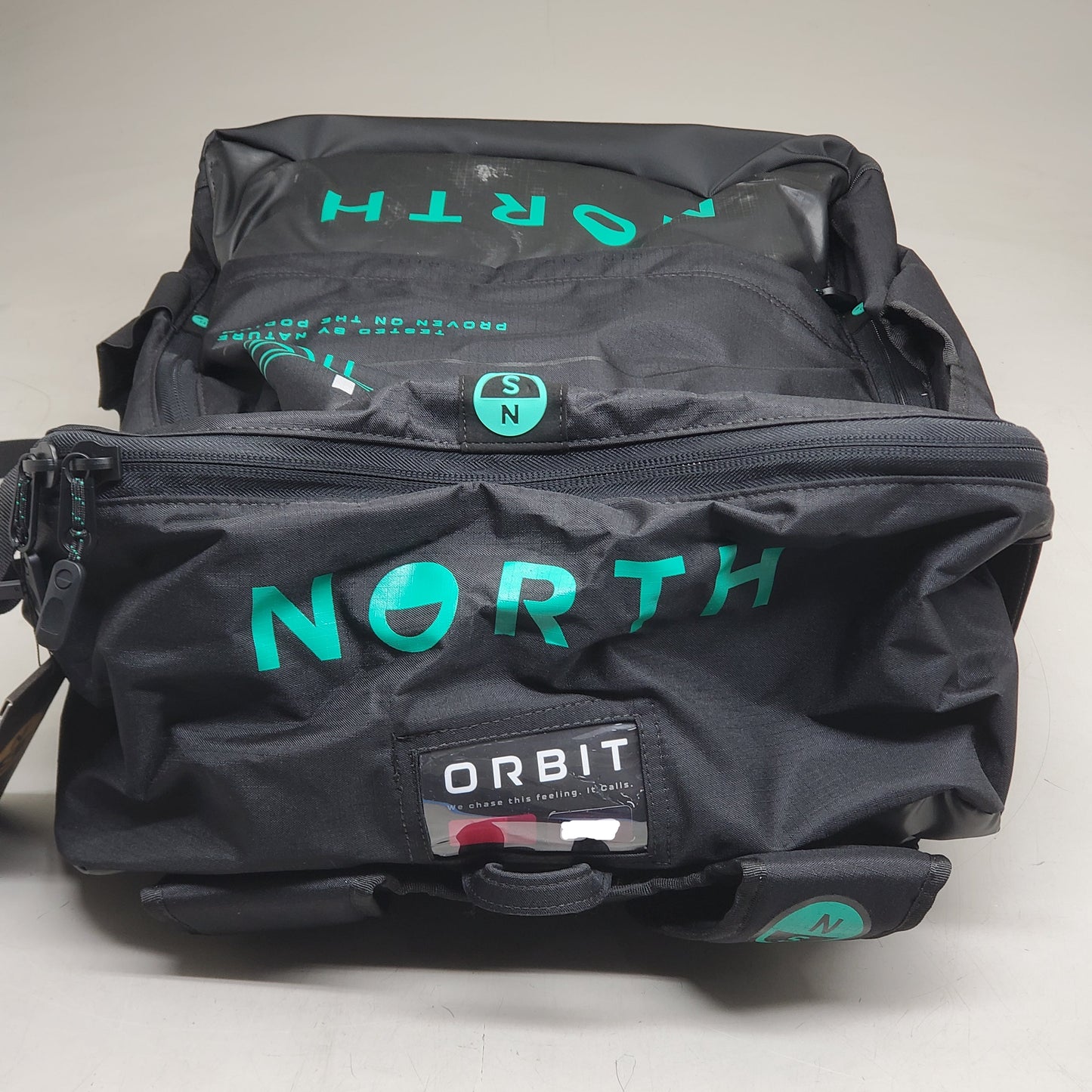 NORTH Orbit Freeride / Big Air Water Surfing Kite 2024 10 Meter Rubine Red 85000.240000