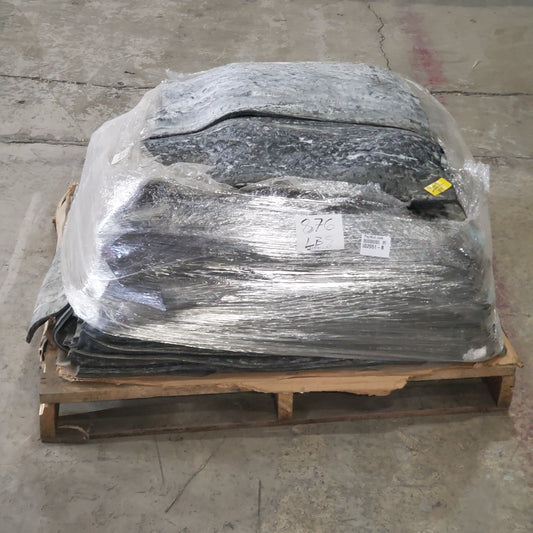 DYNA MIX (Pallet of) Raw Natural Rubber Compound Sheets / Chunks 876 lbs Black