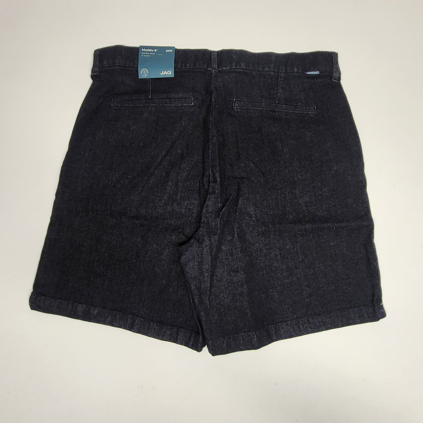 JAG Maddie Mid Rise Pull-On Short Womens Sz 20W/8 Adriatic Blue JE5108AU409