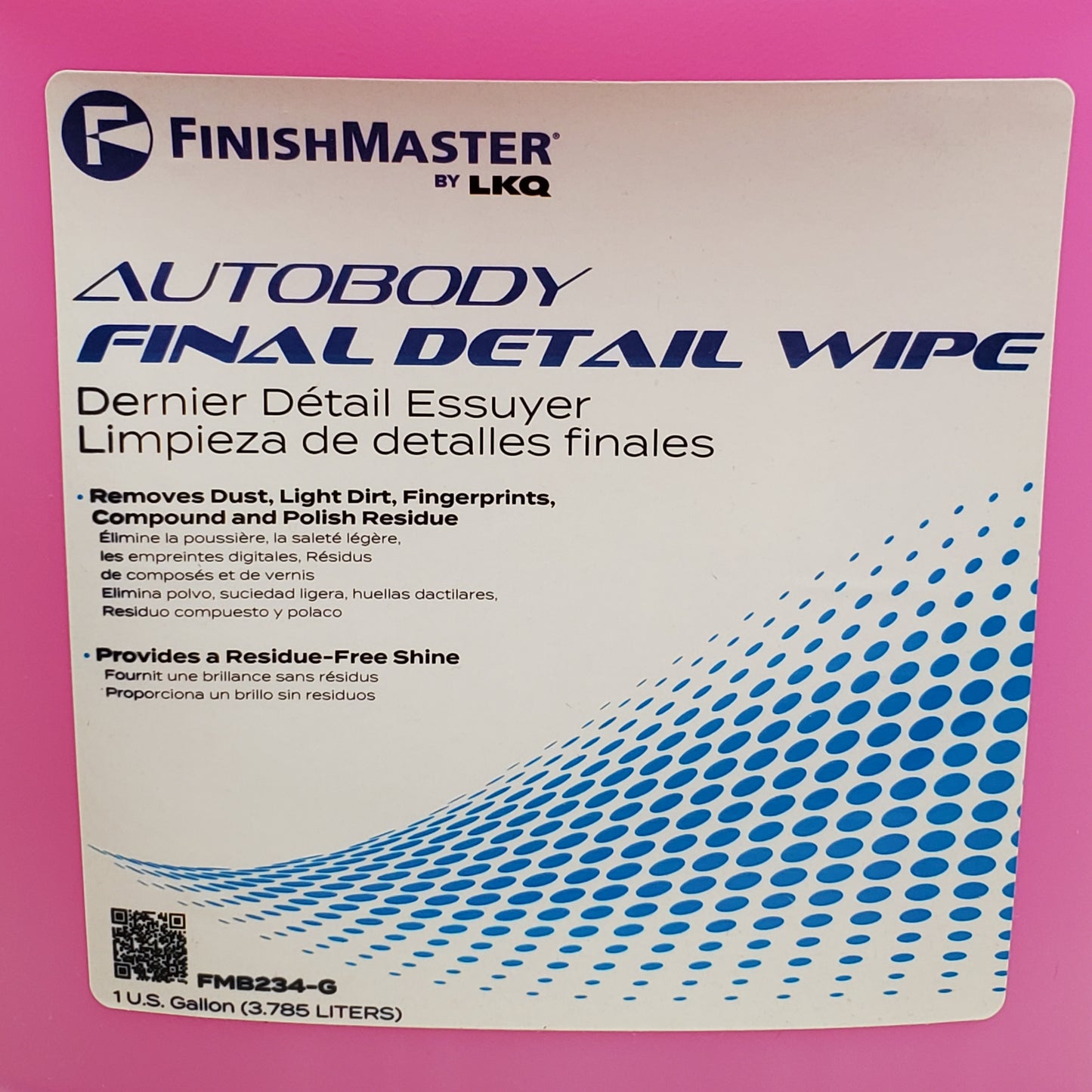 FINISH MASTER LKQ Autobody Final Detail Wipe Cleaner 1 us gallon FMB234-G