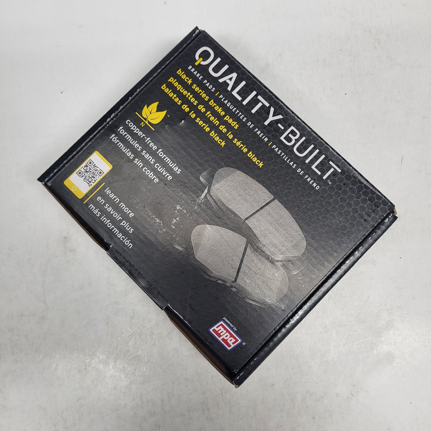 QUALITY-BUILT Ceramic Disc Brake Pad Set Black Rear 1003-0883C