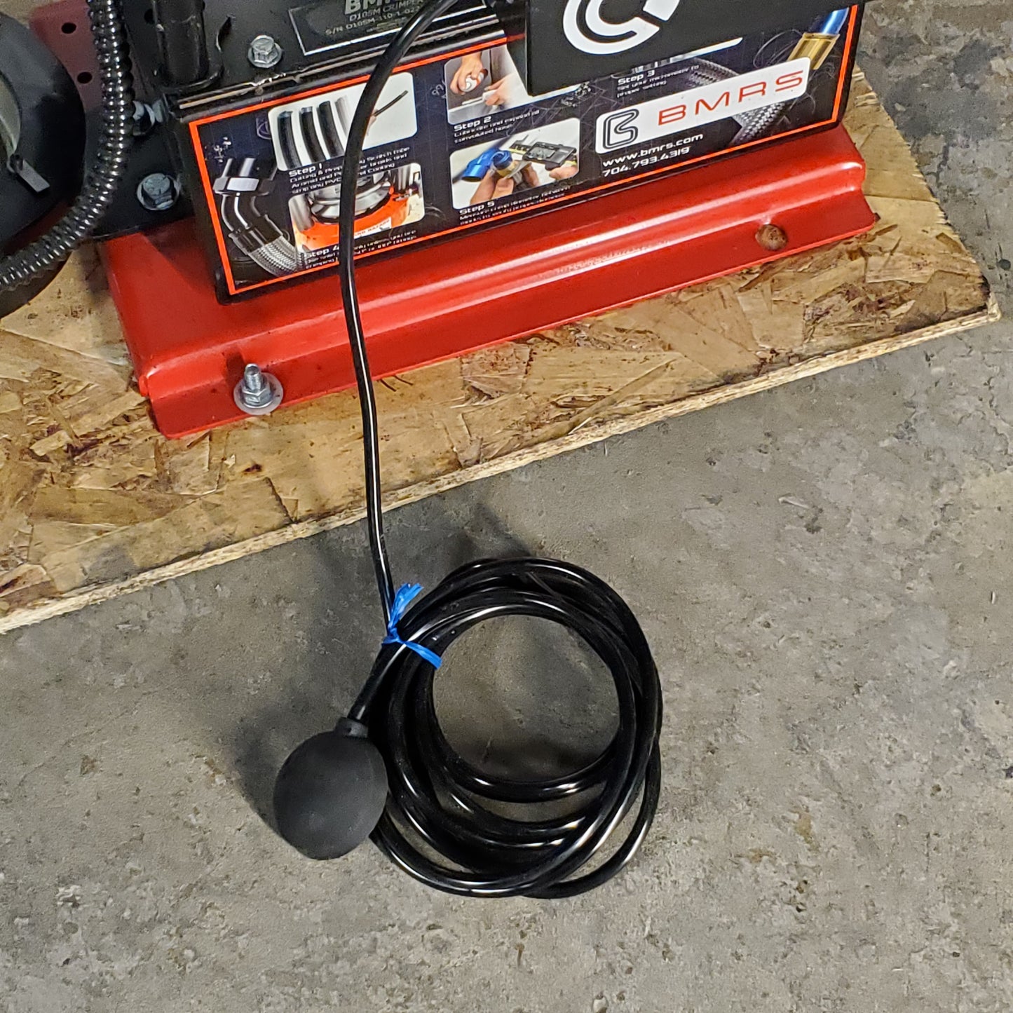 BMRS Benchtop Crimping Machine Hydraulic Hose Fabrication Assembly D105M