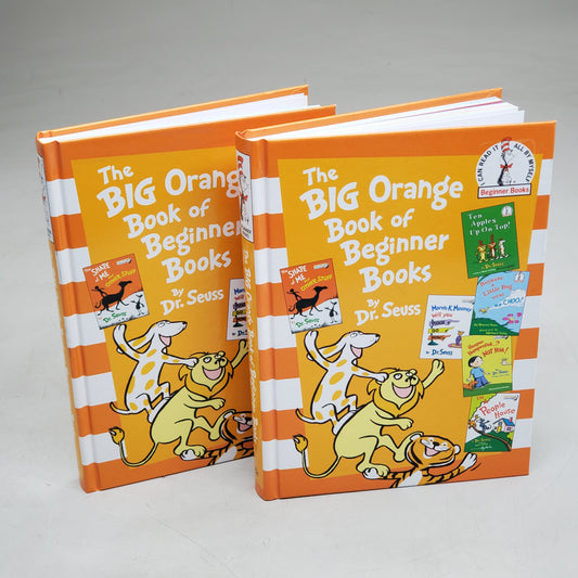 RANDOM HOUSE (2 Pack) The Big Orange Book of Beginner Books 6 in 1 by Dr. Seuss