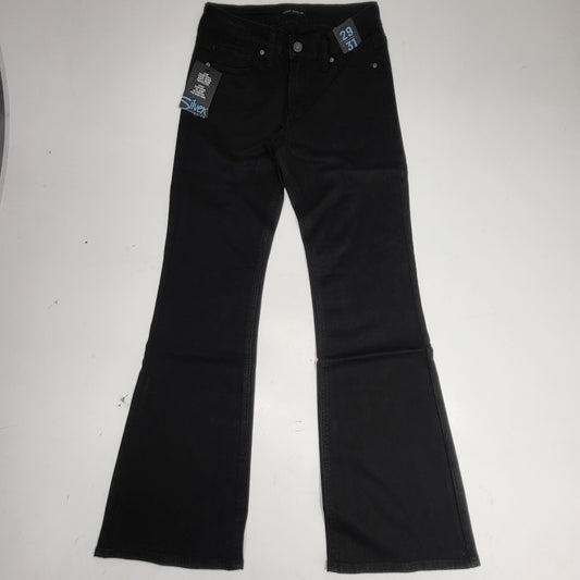 SILVER JEANS CO. Suki Bootcut Curvy Midrise Sz 29/31 Black L93719BVS557