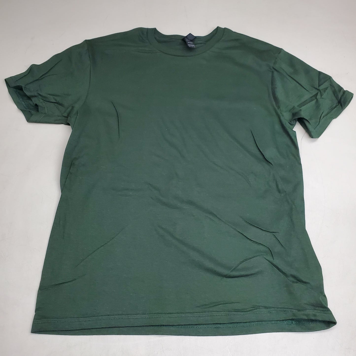 GILDAN (12 Pack) Soft Style Plain Tees Neck Short Sleave 100% Cotton Medium Forest Green