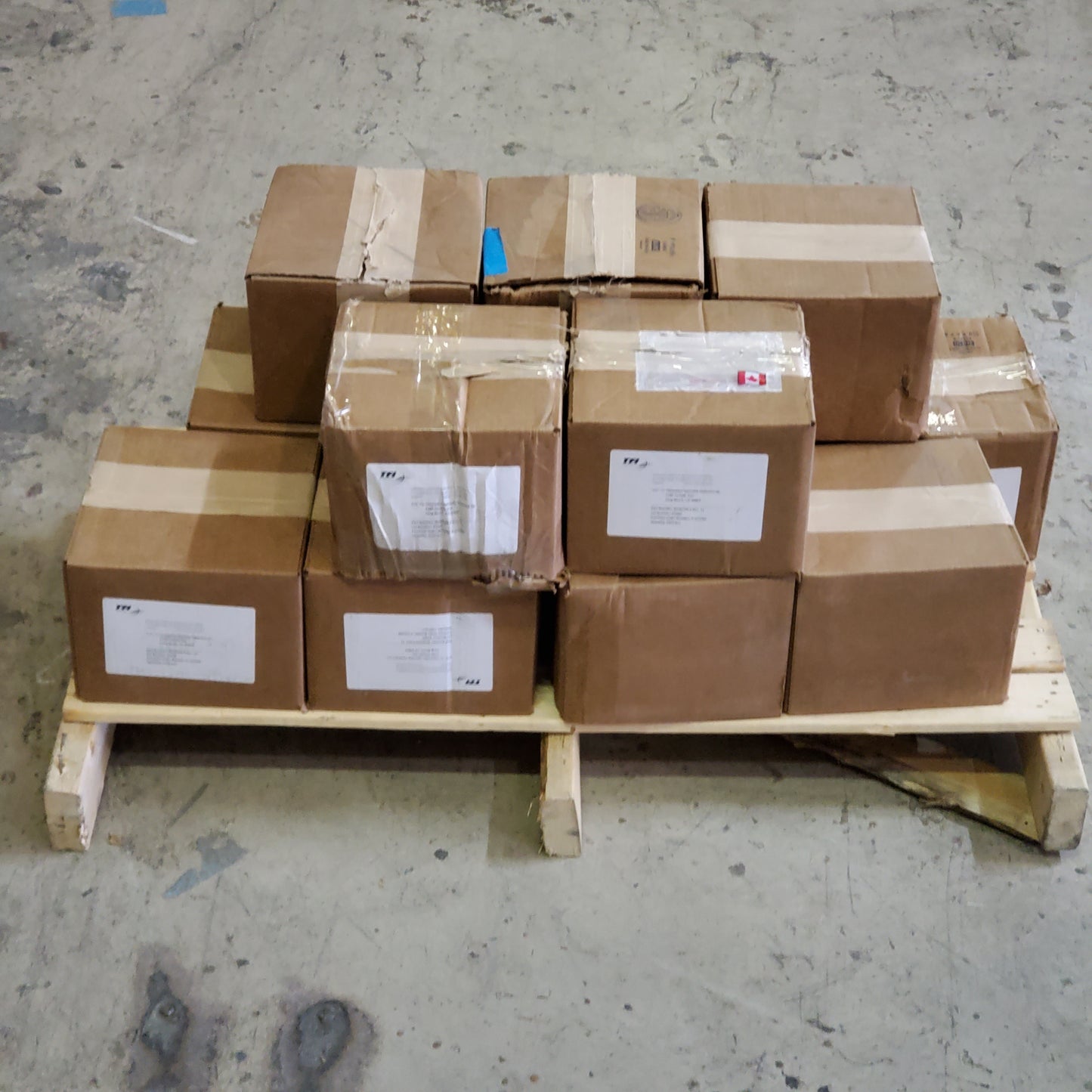 TFI AEROSPACE (28370 Pcs) Cadmium Plated Fasteners Steel Hex Bolts ~1/4"x17/16" NAS6204-9 REV. 11