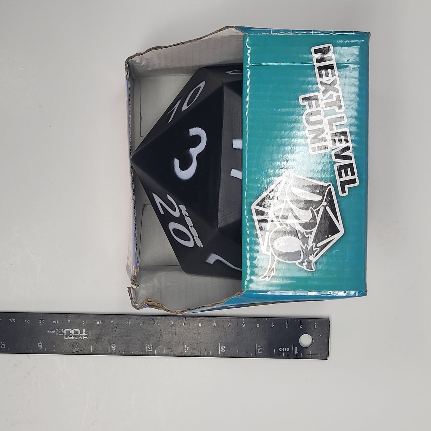 ZA@ KESS Giant D20 Foam Dungeons & Dragons Dice 5.5" Varies In Color (AS IS)