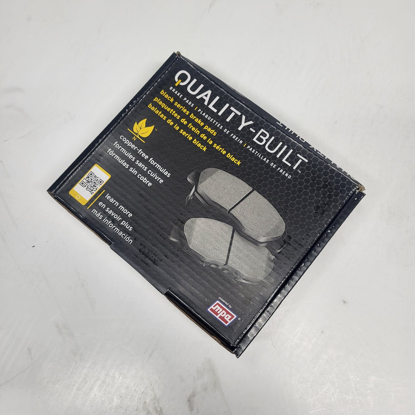 QUALITY-BUILT Ceramic Disc Brake Pad Set Black Rear 1003-1965C
