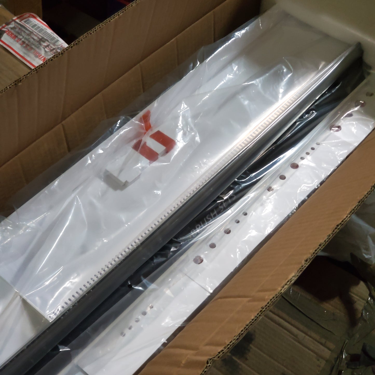 ZA@ Pallet of SEPHORA Makeup Store Display Shelf Organizers And Brushes (AS-IS)