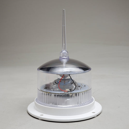 SEALITE Solar Marine Lantern 3.6v 1-2nm+ SL-15 Range 4" White SL-15-07D-B1-W-00