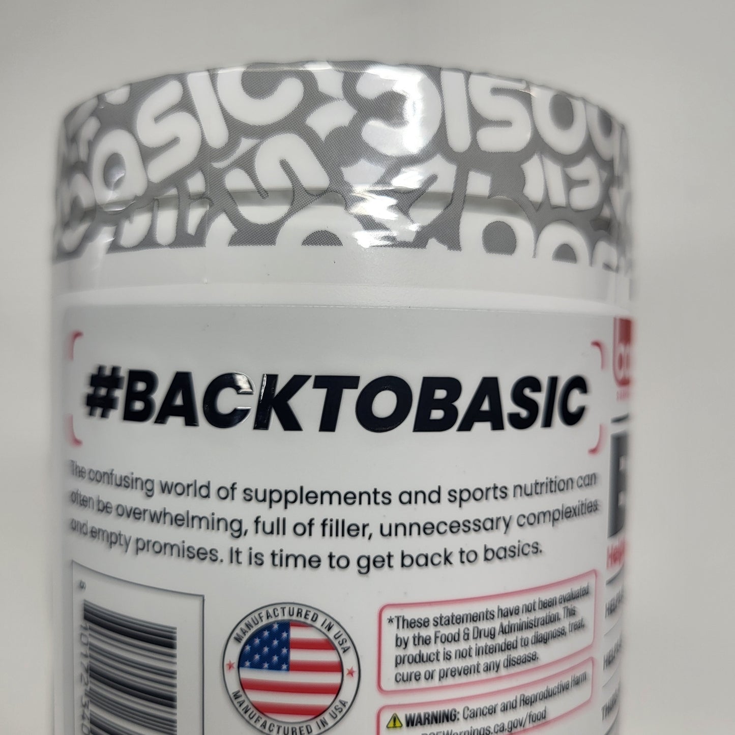 BASIC Creatine Monohydrate Increase Muscle Mass Blueberry Tea 7.1oz BB 01/27