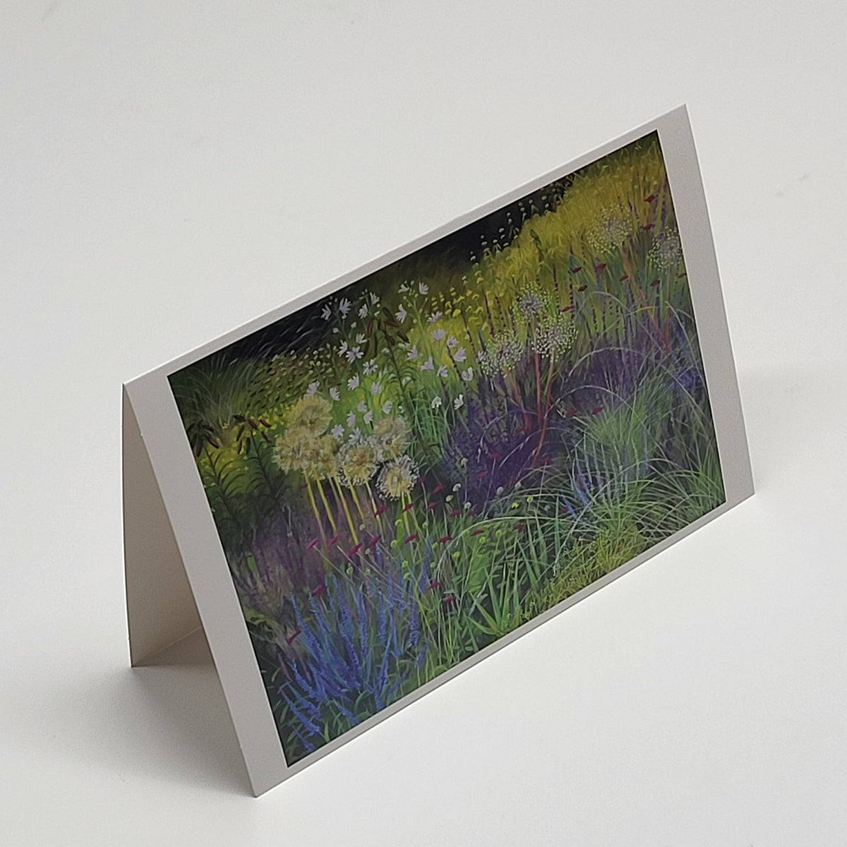 POMEGRANTE (20 PACK) Rosalind Wise Garden Borders Notecards W/ Envelopes 4x6"