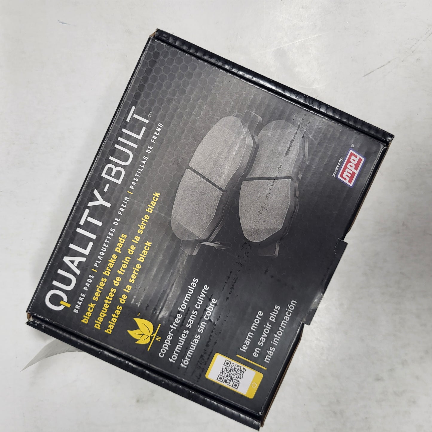 QUALITY-BUILT Ceramic Disc Brake Pad Set Black Rear 1003-1275C