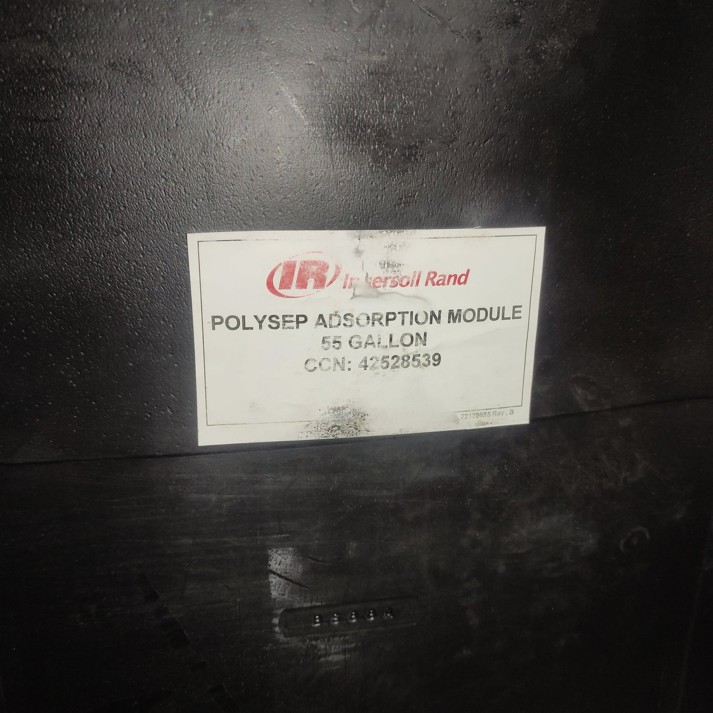 INGERSOLL RAND 2PK Polysep Adsorption Module 55 Gal CCN 4258539 Black