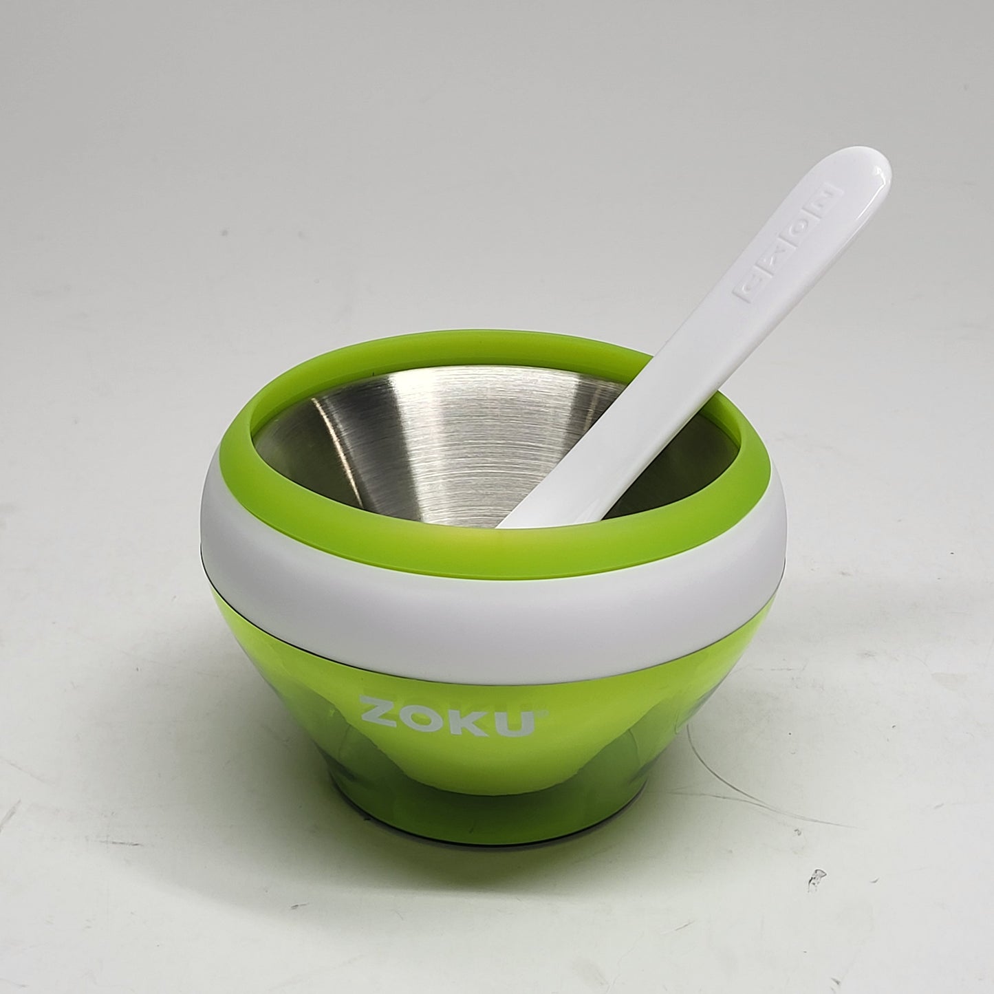 ZOKU Instant Ice Cream Maker Stainless Steel Bowl Gelato Sorbet 5 fl oz Green