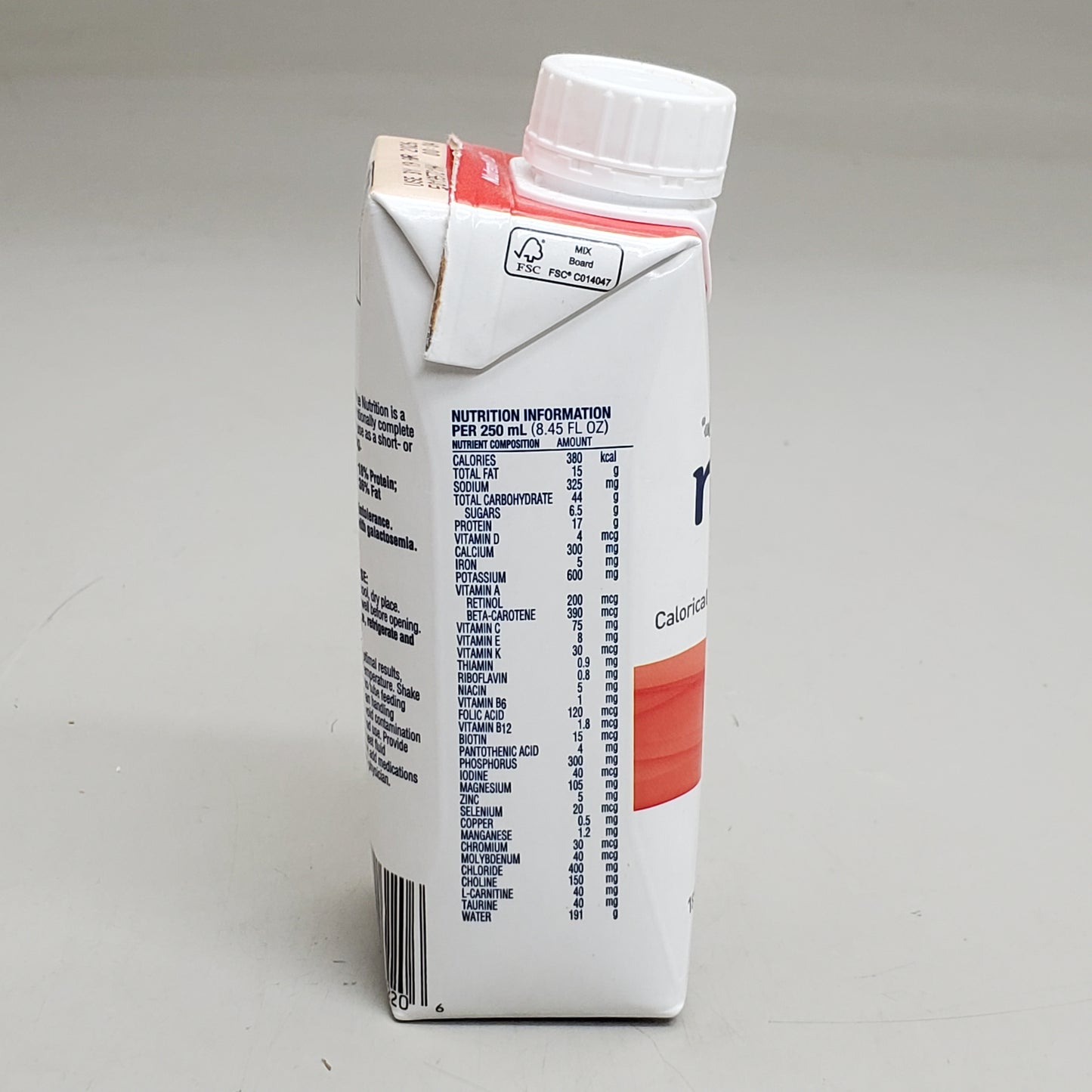 NESTLE (24 Pack) Nutren 1.5 Calorically Dense Nutrition Drink 8 fl oz Unflavored G12591398 BB 04/26