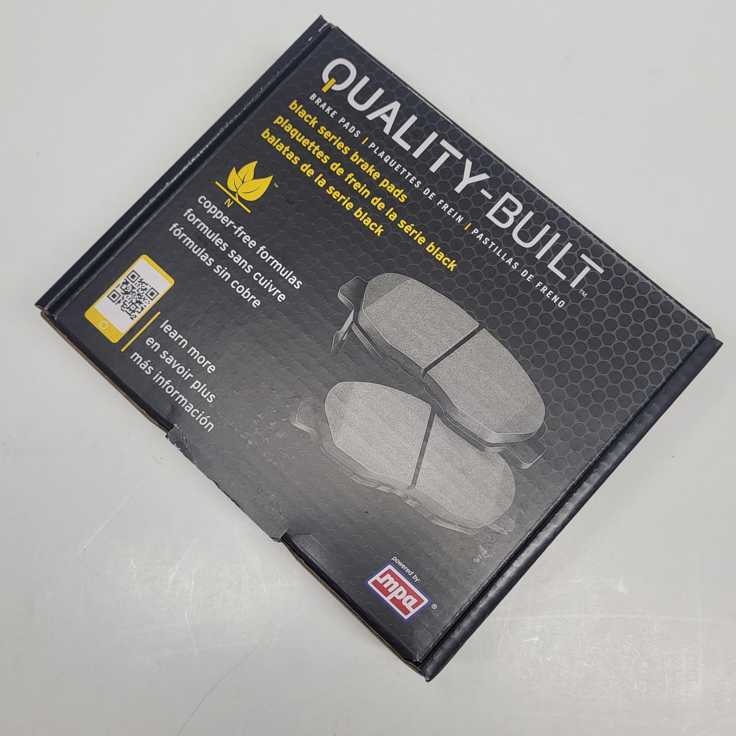 QUALITY-BUILT Ceramic Disc Brake Pad Set Black Rear 1003-1856C