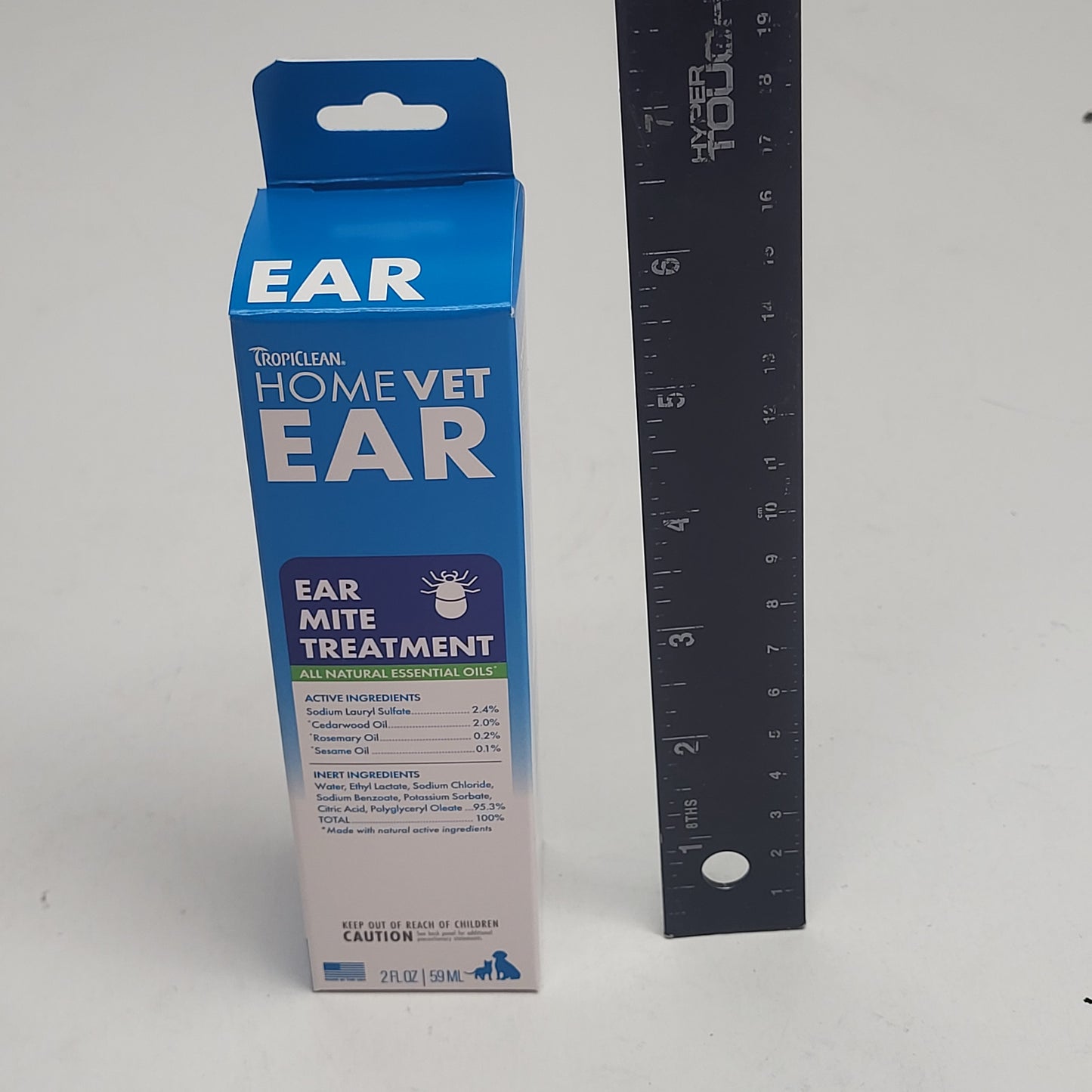 TROPICLEAN (6 PACK) Home Vet Ear Mite Treatment All Natural Oils 2 oz