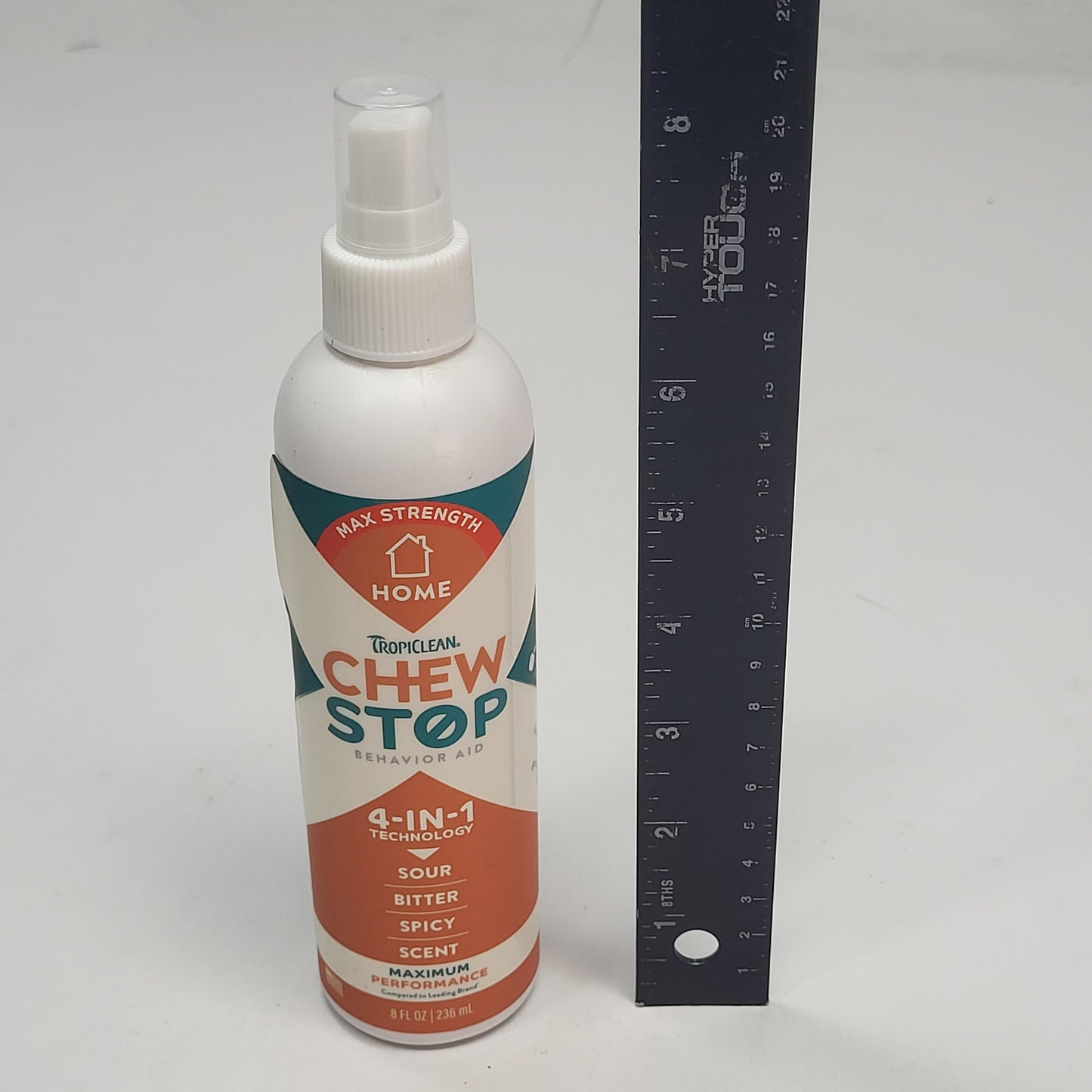 ZA@ TROPICLEAN (4 PACK) Chew Stop Pet 4-in-1 Max Strength Behavior Aid  8 oz