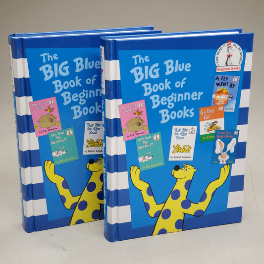 RANDOM HOUSE (2 Pack) The Big Blue Book of Beginner Books 6 in 1 Blue