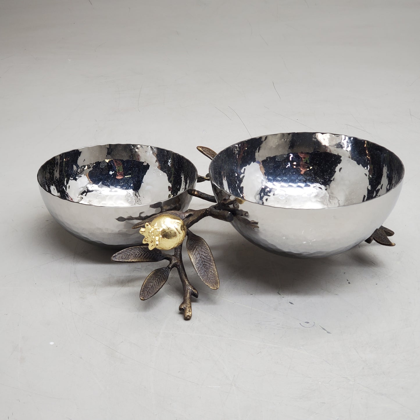 MICHAEL ARAM Pomegranate Double Dish Decorative Serving Bowls 175182