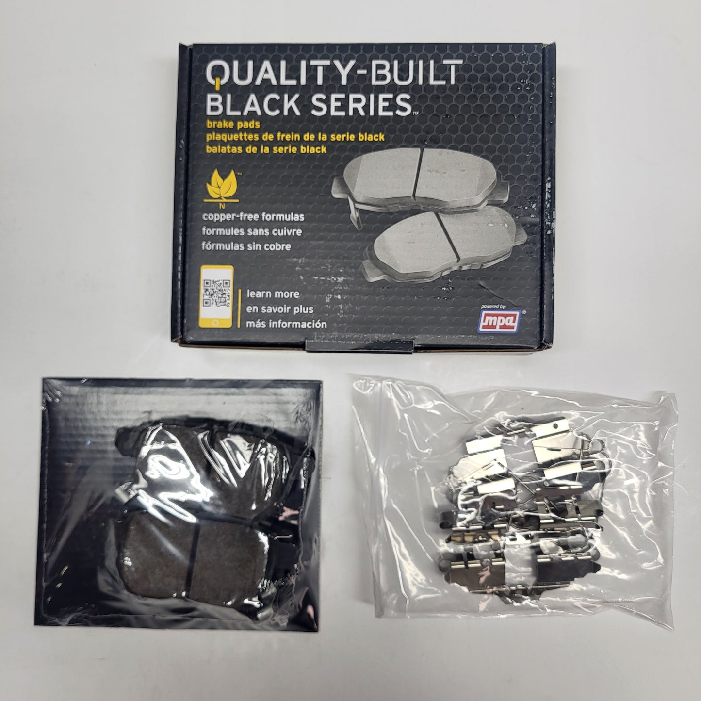 QUALITY-BUILT Ceramic Disc Brake Pad Set Black Rear 1003-1423C