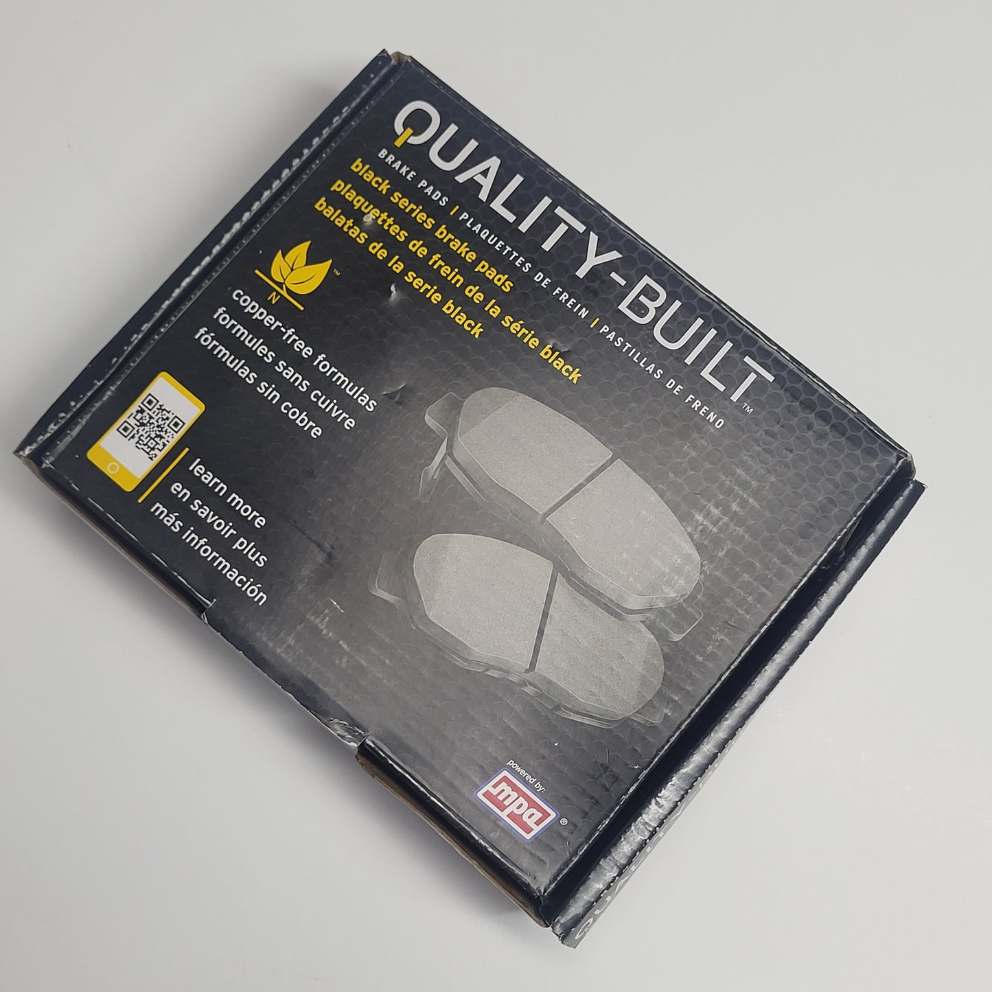 QUALITY-BUILT Ceramic Disc Brake Pad Set Black Rear 1003-1596C