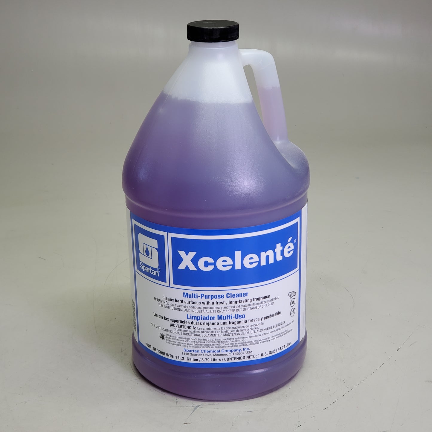 ZA@ SPARTAN Xcelente Multi-purpose Cleaner Long Lasting Fragrance 1 gal 0019 D