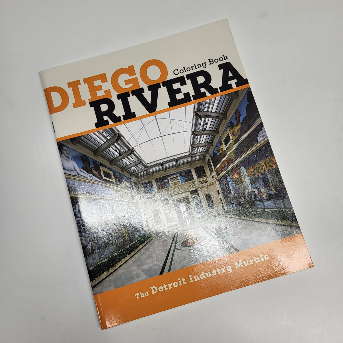 ZA@ DETROIT INDUSTRY MURALS Diego Rivera Coloring Book Soft Cover 20 Images