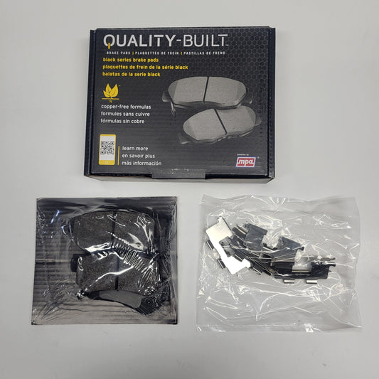 QUALITY-BUILT Ceramic Disc Brake Pad Set Black Rear 1003-0813C
