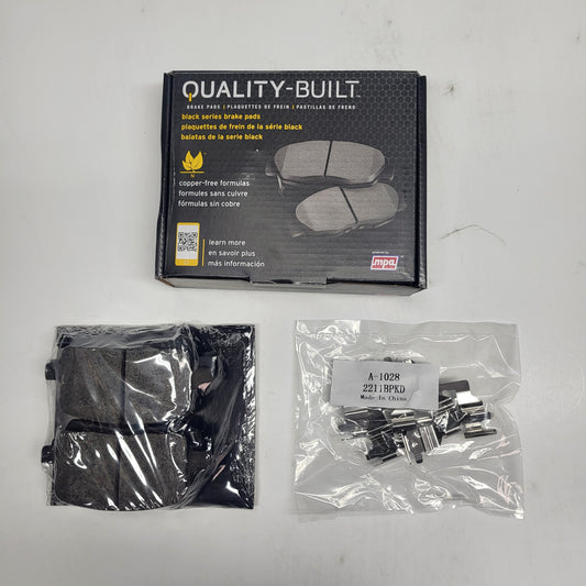 QUALITY-BUILT Ceramic Disc Brake Pad Set Black Front 1003-1028C
