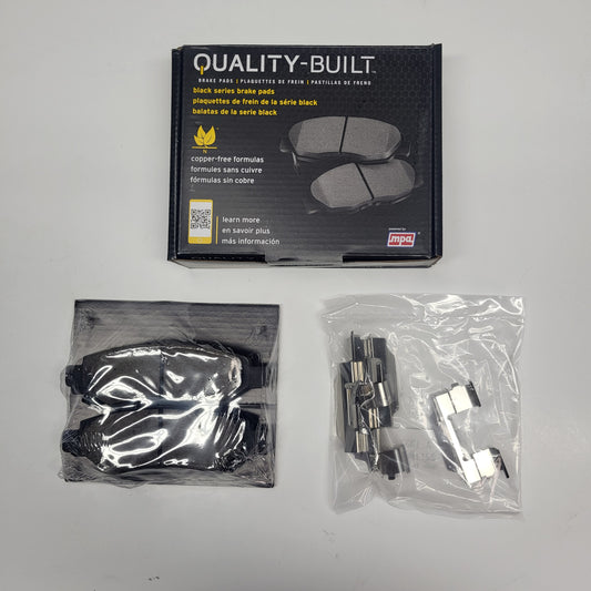 QUALITY-BUILT Ceramic Disc Brake Pad Set Black Rear 1003-1337C