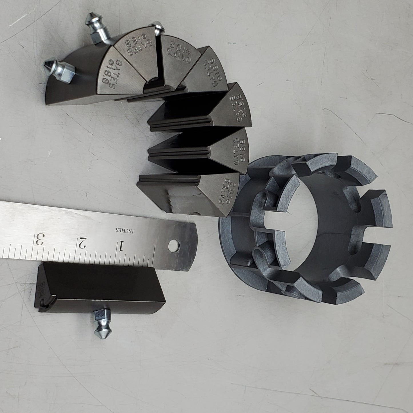 GATES Uniflex Hydraulik Gmbh Mcx Die Set for Hose Crimper Type Mcx25, Mcx30 and Mcx50 239 D21 16.8 7482-19924