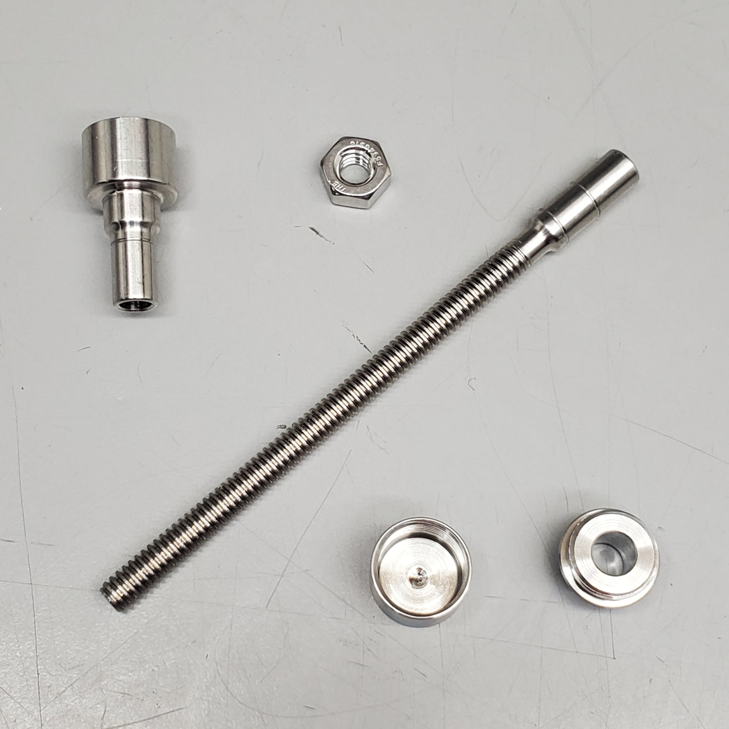 HAAS Revo (10 Pack) Cable Rail Swage Stud Tension Fitting Assembly 3/16" Stainless Steel