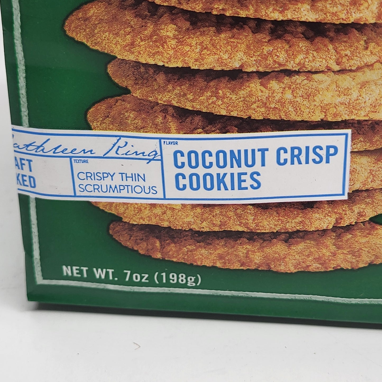 TATE'S BAKE SHOP (12 PACK) Coconut Crisp Thin Cookies 7 oz BB 11/26