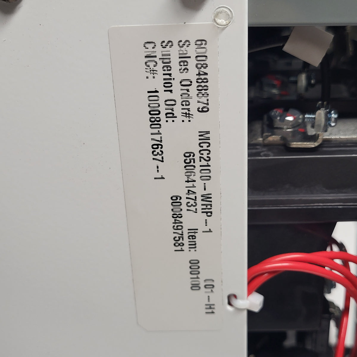 ALLEN-BRADLEY Full Voltage Starter 2113-BAB-3-6P-7FE1G-47TGA-Z (As Is)