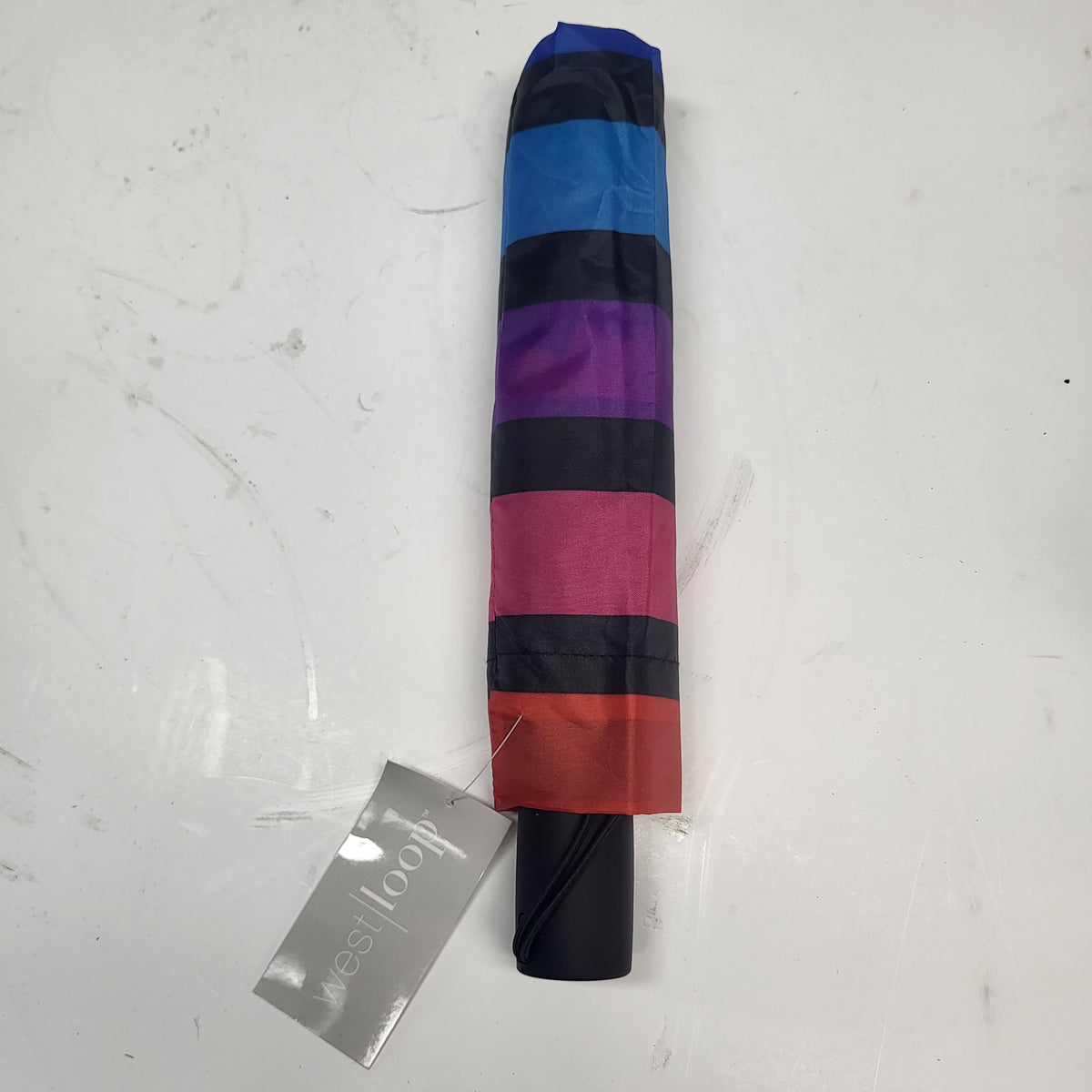 ZA@ WEST LOOP Mini Travel Sized Folding Umbrella  Color May Vary RT-852