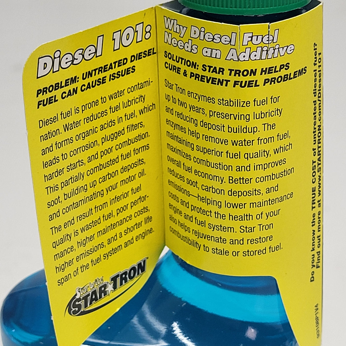 STARTRON (3 PACK) Enzyme Diesel Engine Treatment Treats 256 Gallons 8 Oz