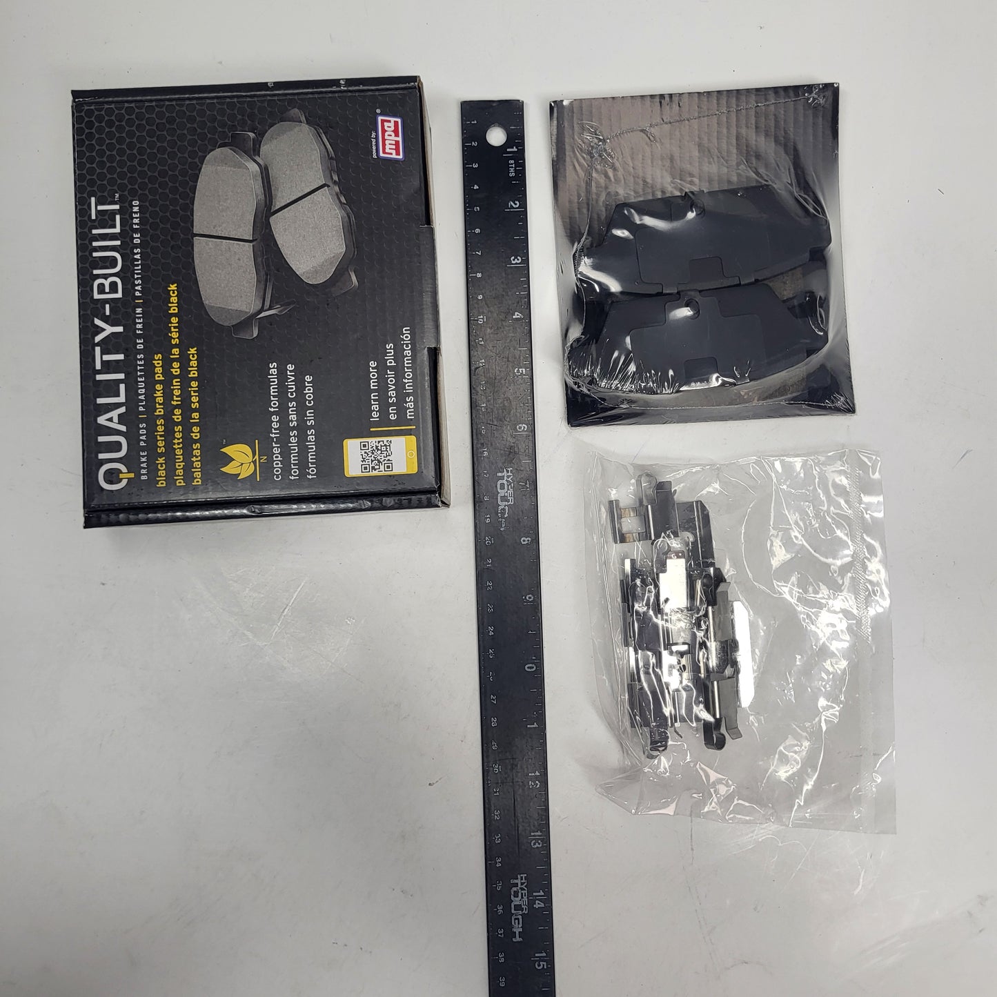 QUALITY-BUILT Ceramic Disc Brake Pad Set Black Rear 1003-1161C