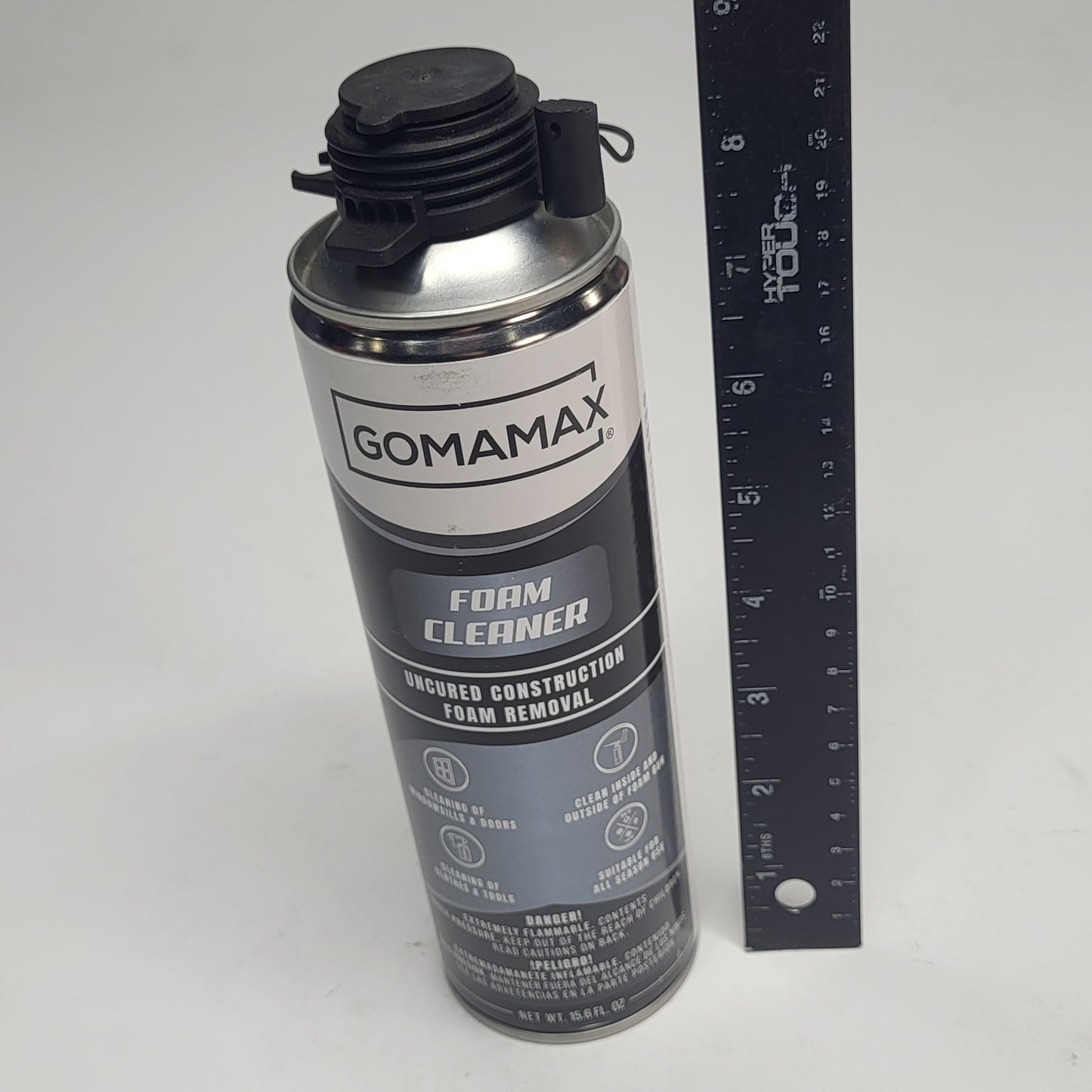 GOMAMAX (3 PACK) Uncured Construction Foam Cleaner Removal Spray Cans 15.6oz