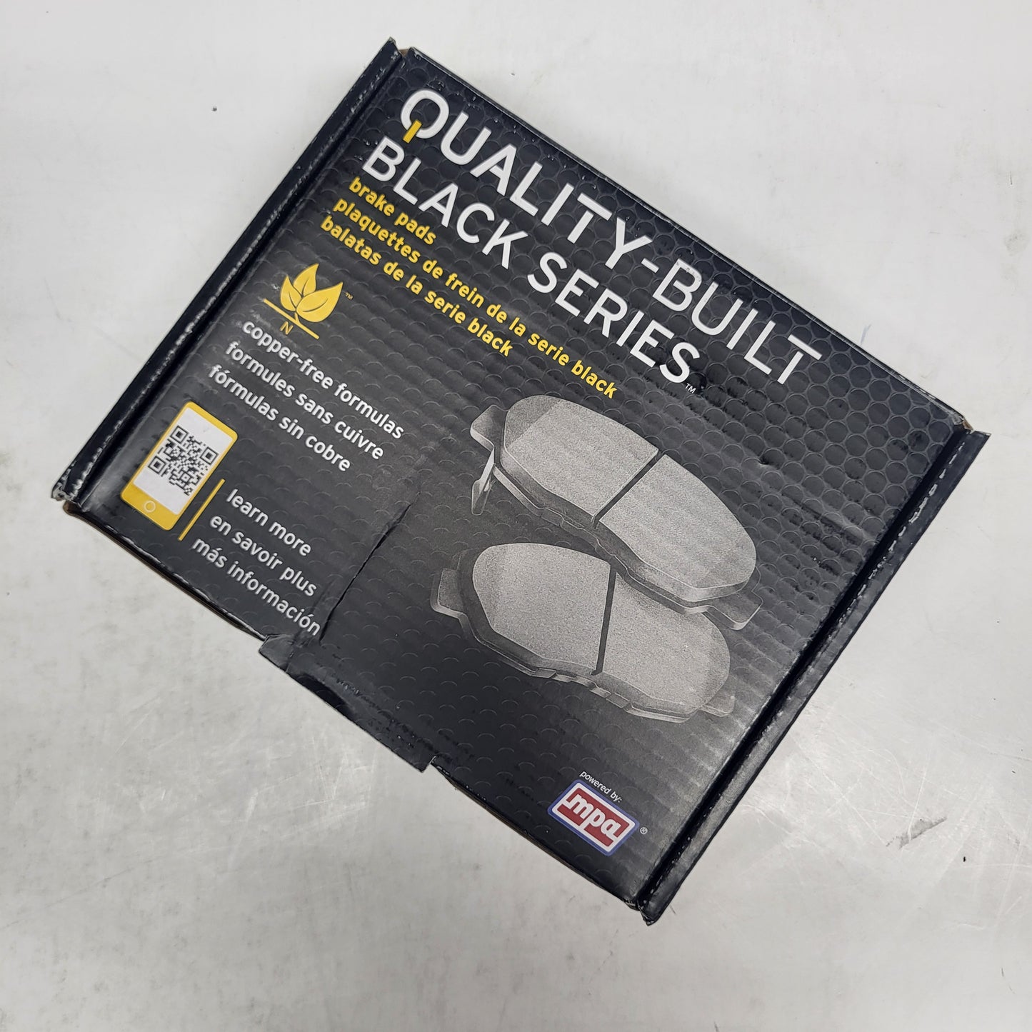 QUALITY-BUILT Ceramic Disc Brake Pad Set Black Rear 1003-2439C