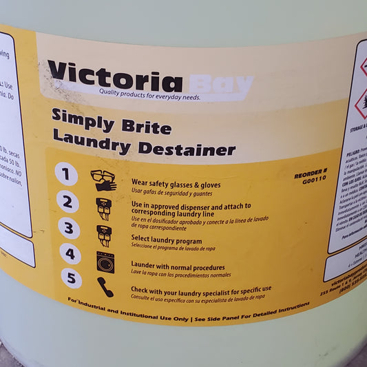 VICTORIA BAY (5 GALLONS) Simply Brite Laundry Destainer G00110