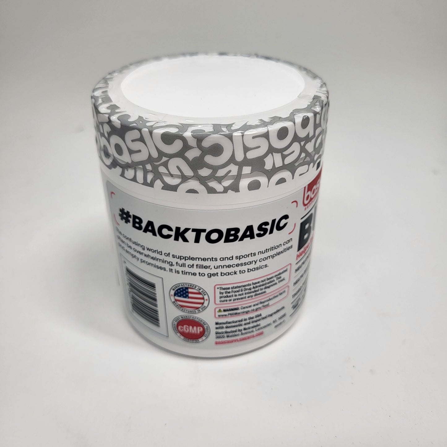 BASIC Creatine Monohydrate Increase Muscle Mass Blueberry Tea 7.1oz BB 01/27