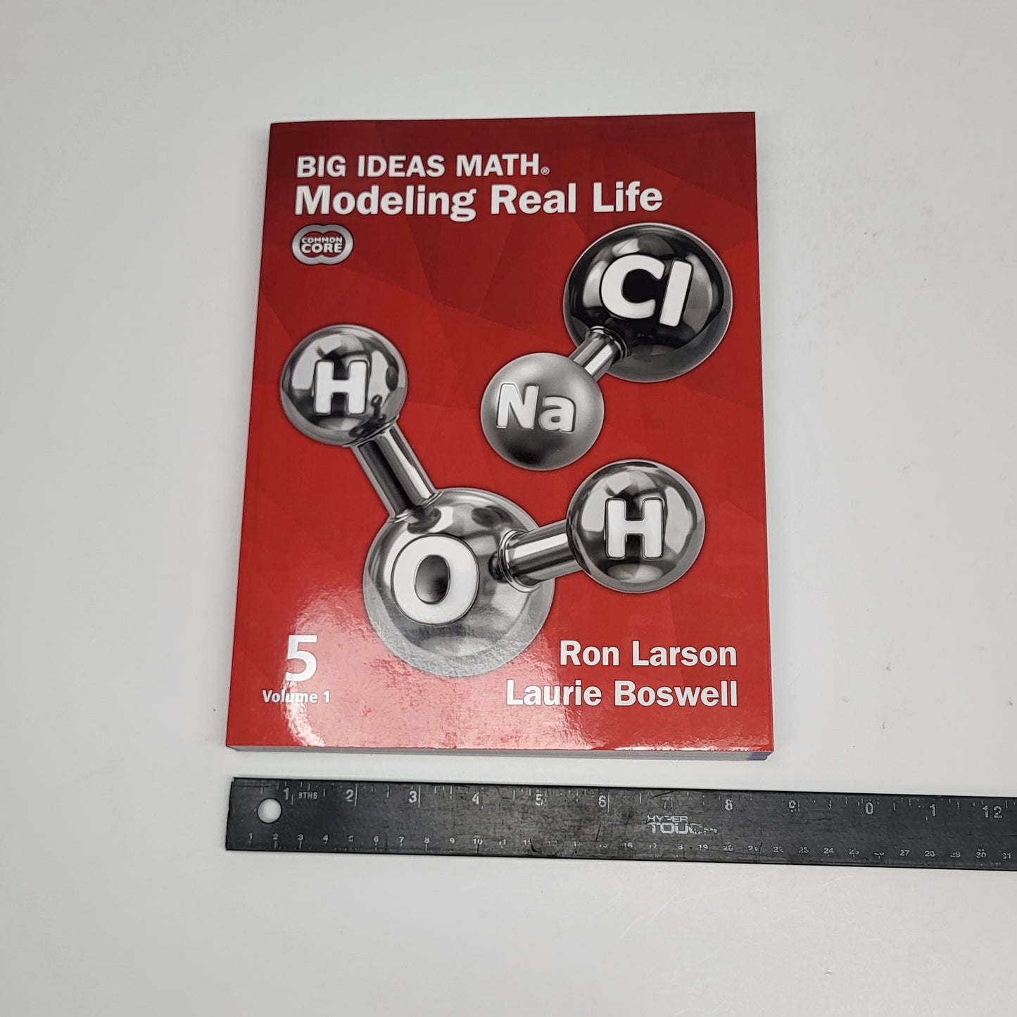 BIG IDEAS MATH Modeling Real Life Paperback Common Core Grade 5 Volume 1