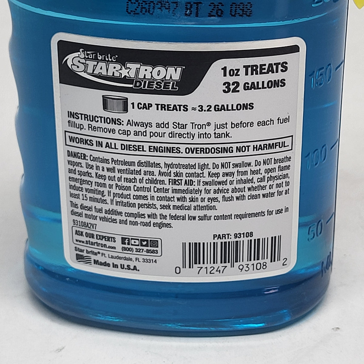 STARTRON (3 PACK) Enzyme Diesel Engine Treatment Treats 256 Gallons 8 Oz